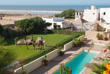Rebali Riads, Sidi Kaouki, Essaouira, Morocco. Photo by Alan Keohane www.still-images.net